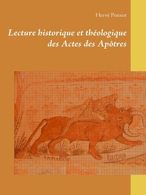 cover image of Lecture historique et théologique des Actes des Apôtres